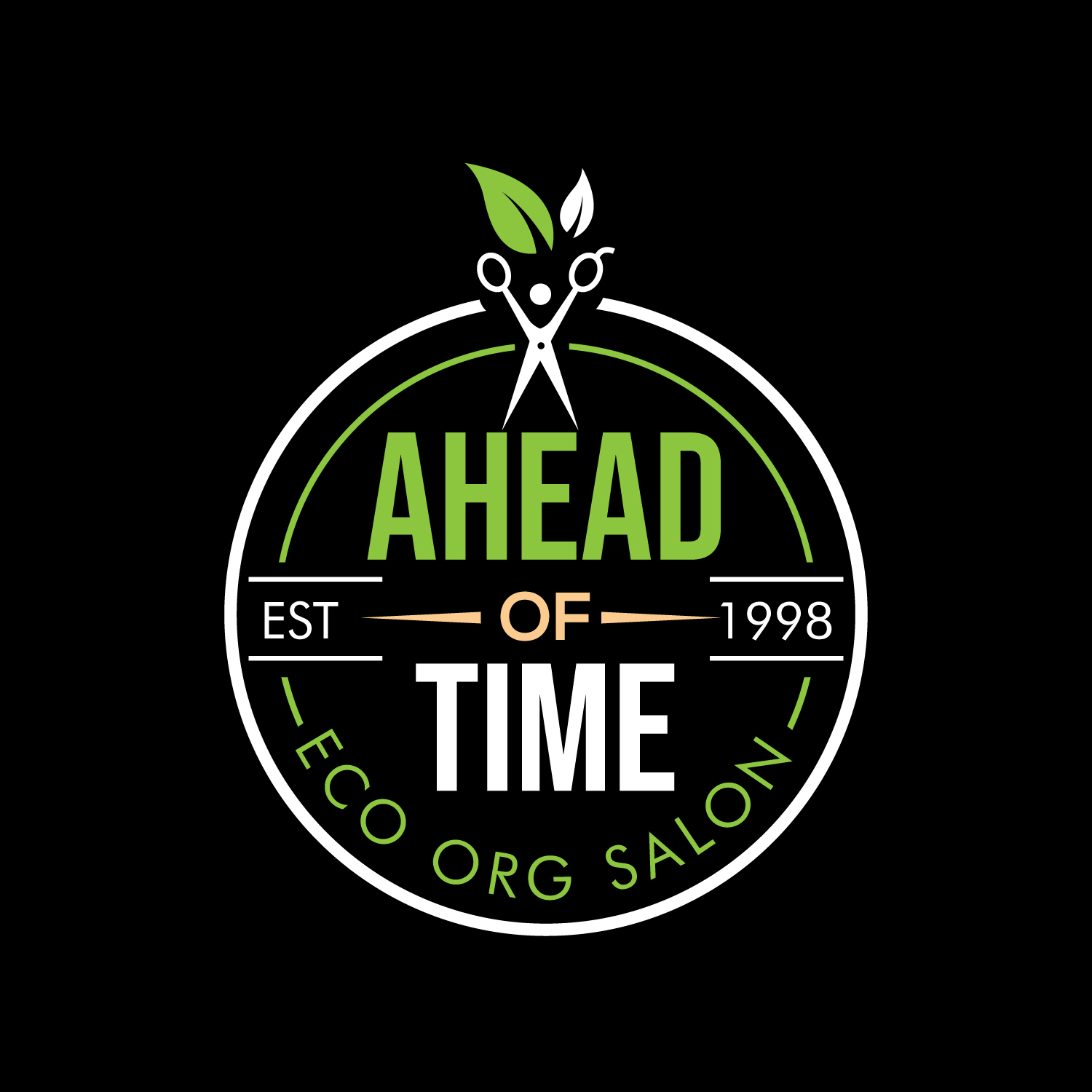Logo Design by geni for Ahead Of Time Hair and Beauty | Design #23485739