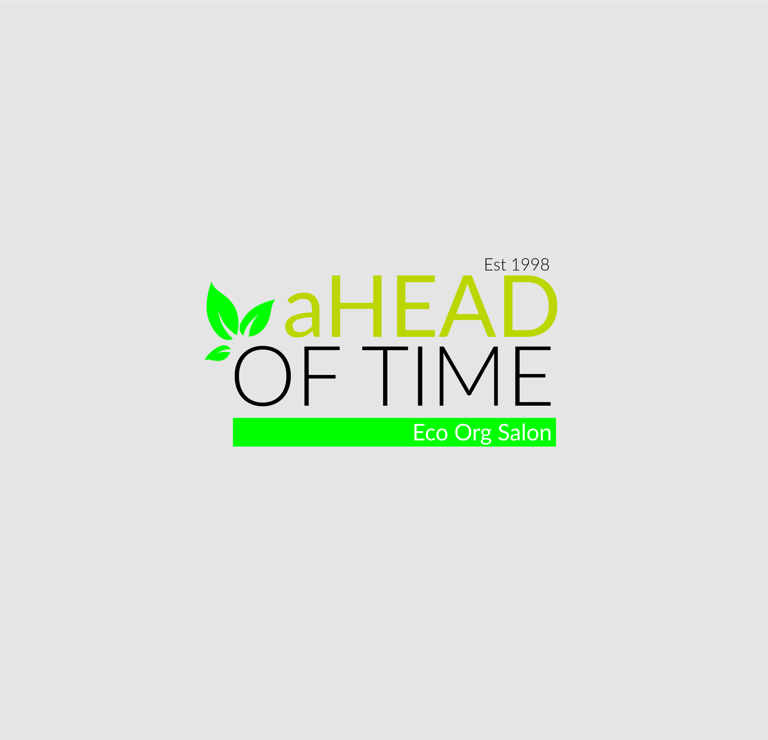 Logo Design by dorna 2 for Ahead Of Time Hair and Beauty | Design #23480841