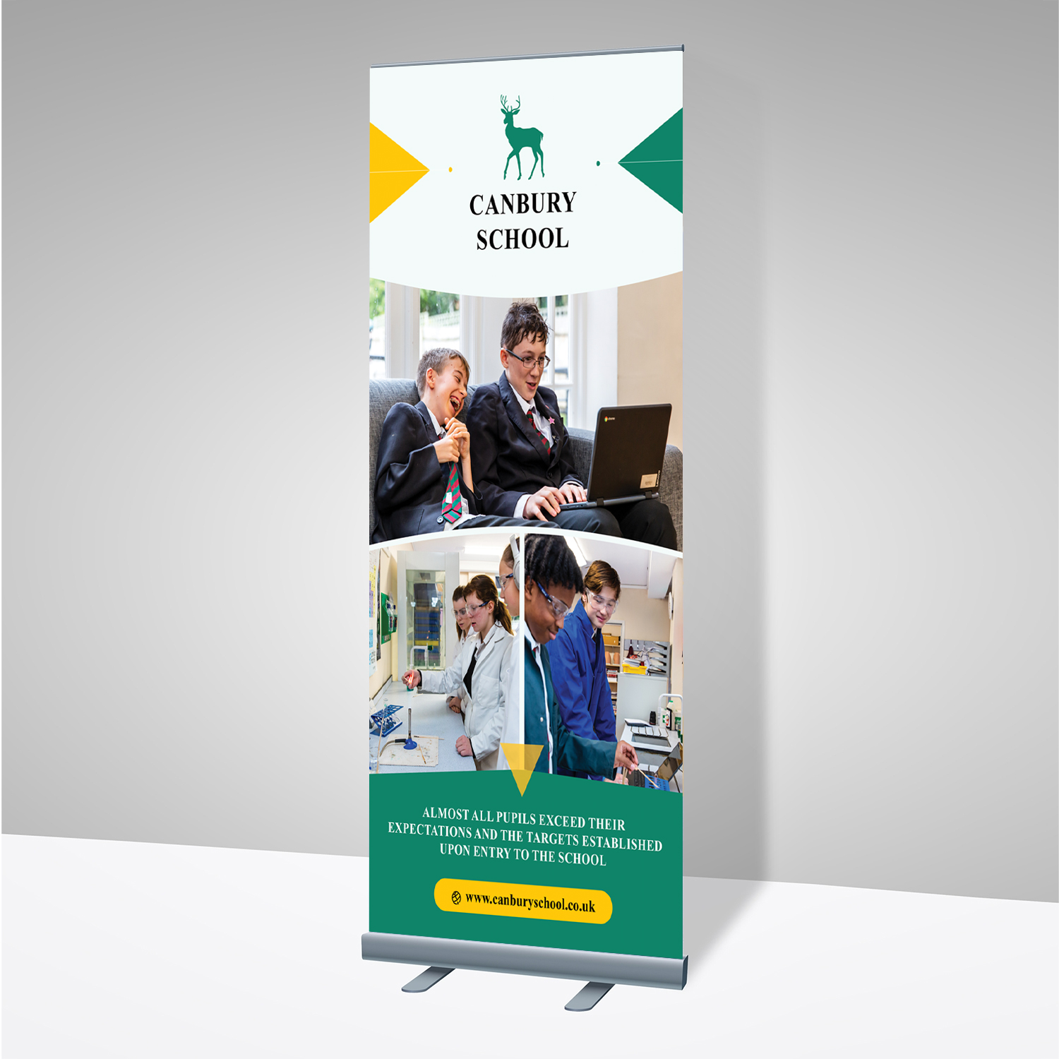 Banner Ad Design by Senthil Kumaar V for Canbury School | Design #23472038