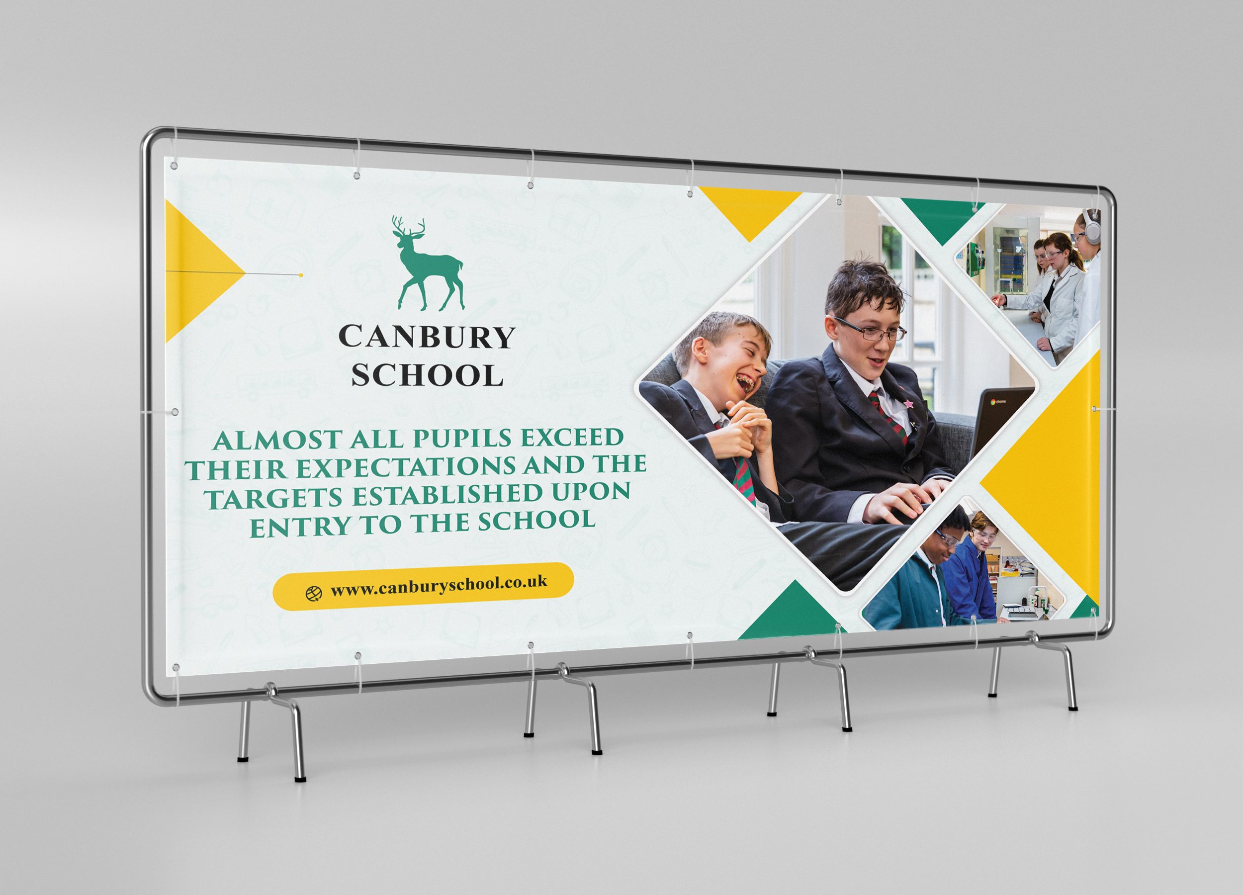 Banner Ad Design by Senthil Kumaar V for Canbury School | Design #23473264