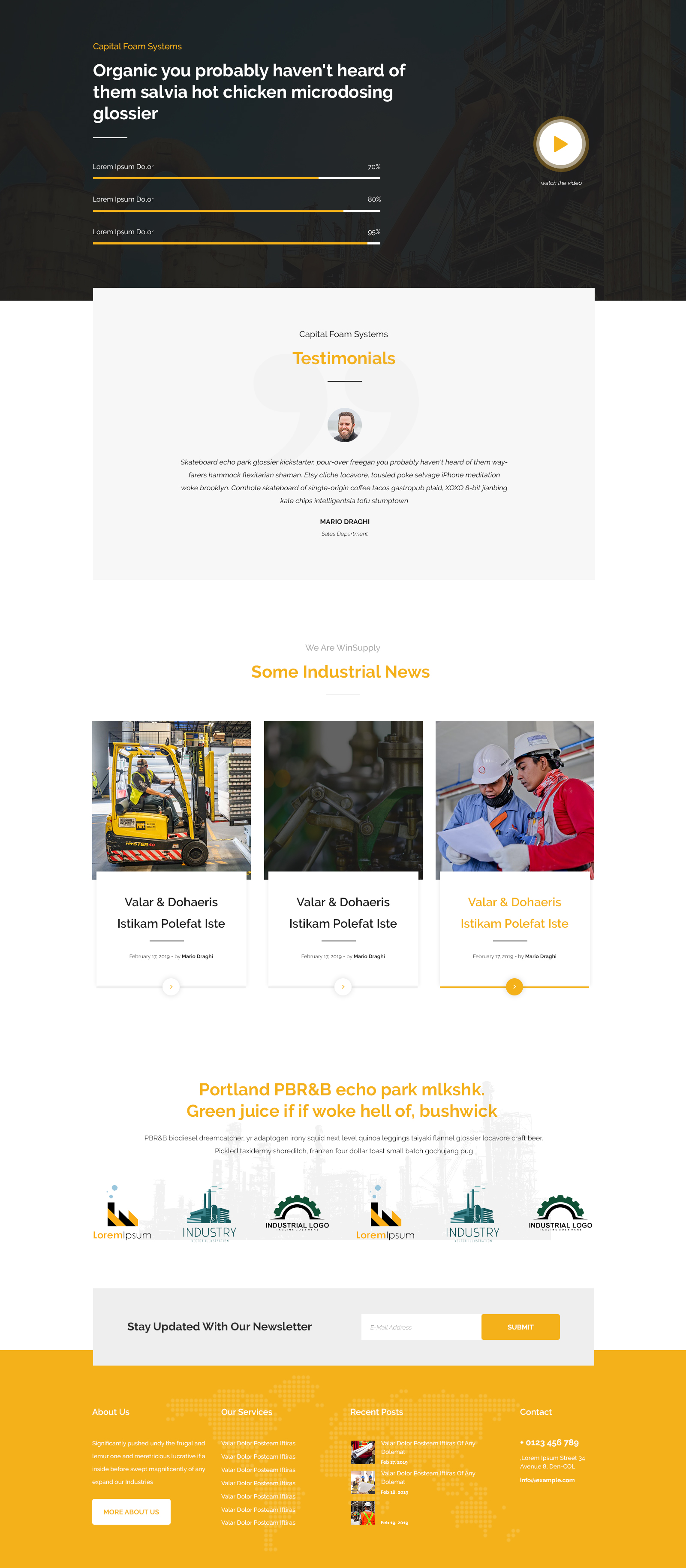 Web Design by Starto Agency for Capital Foam Systems | Design #23476759