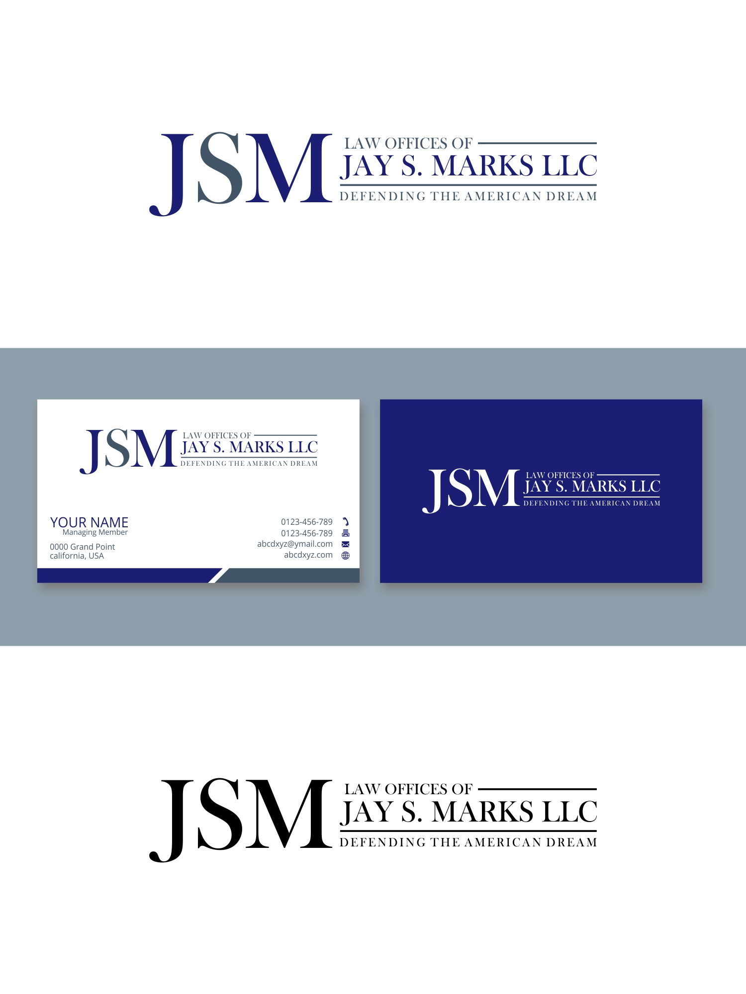Logo Design by SigmaStudio for Law Offices of Jay S. Marks, LLC | Design #23493399