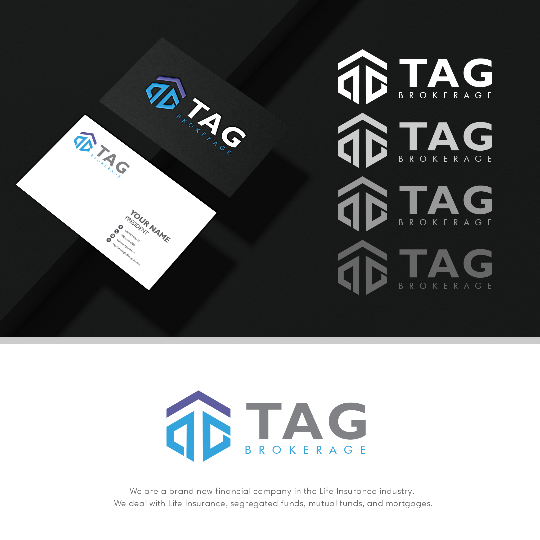 Logo Design by DesignUniq for TAG Brokerage | Design #23491240