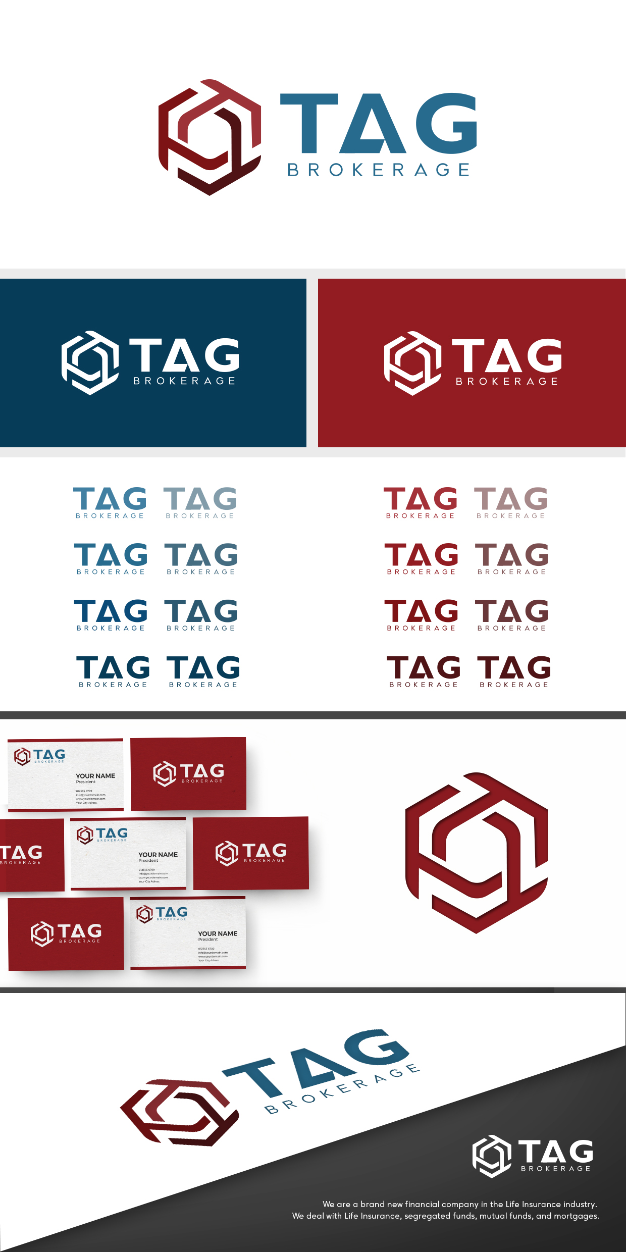 Logo Design by DesignUniq for TAG Brokerage | Design #23537100