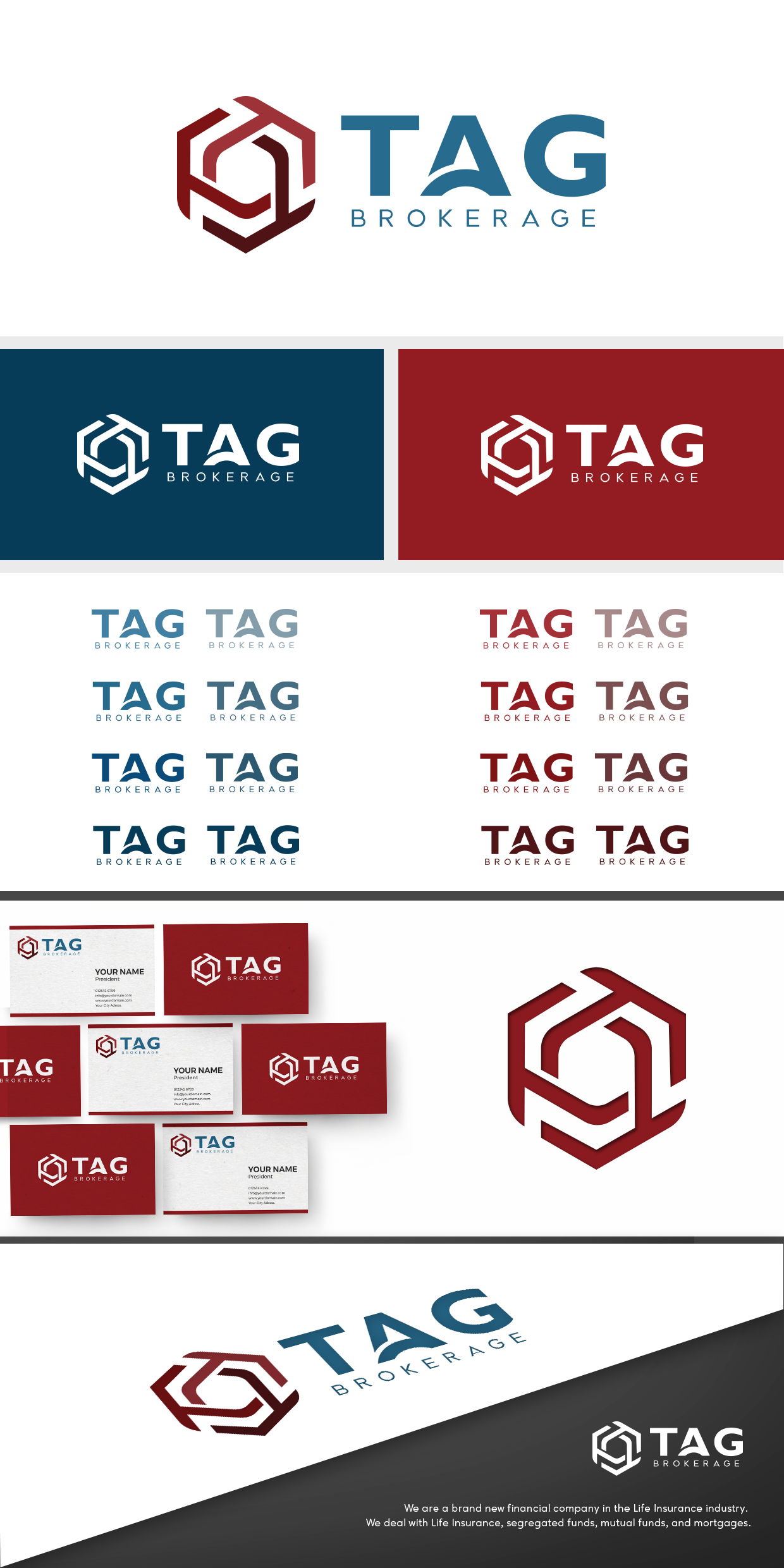 Logo Design by DesignUniq for TAG Brokerage | Design #23538049