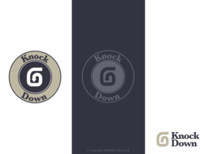 Logo Design by Ash  for Knock Down | Design #23481900