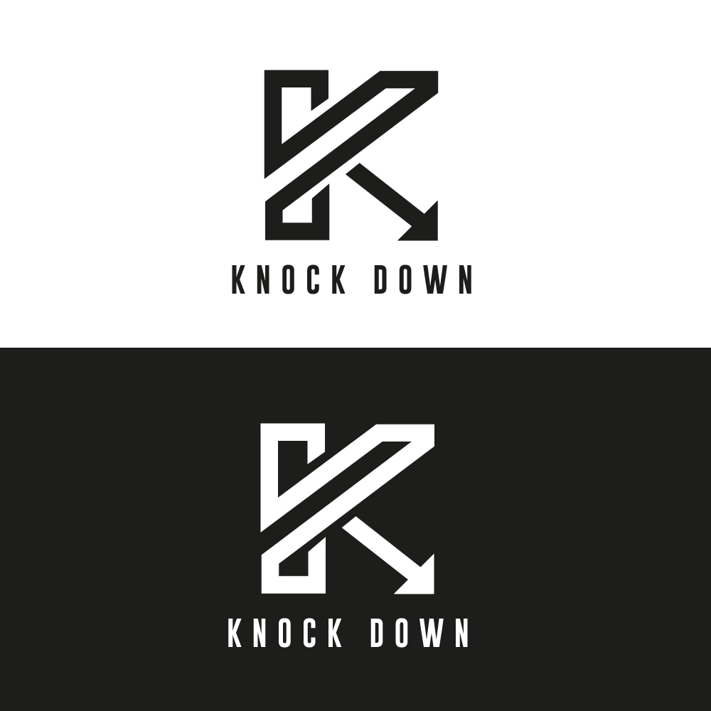 Logo Design by Sujit Banerjee for Knock Down | Design #23479200
