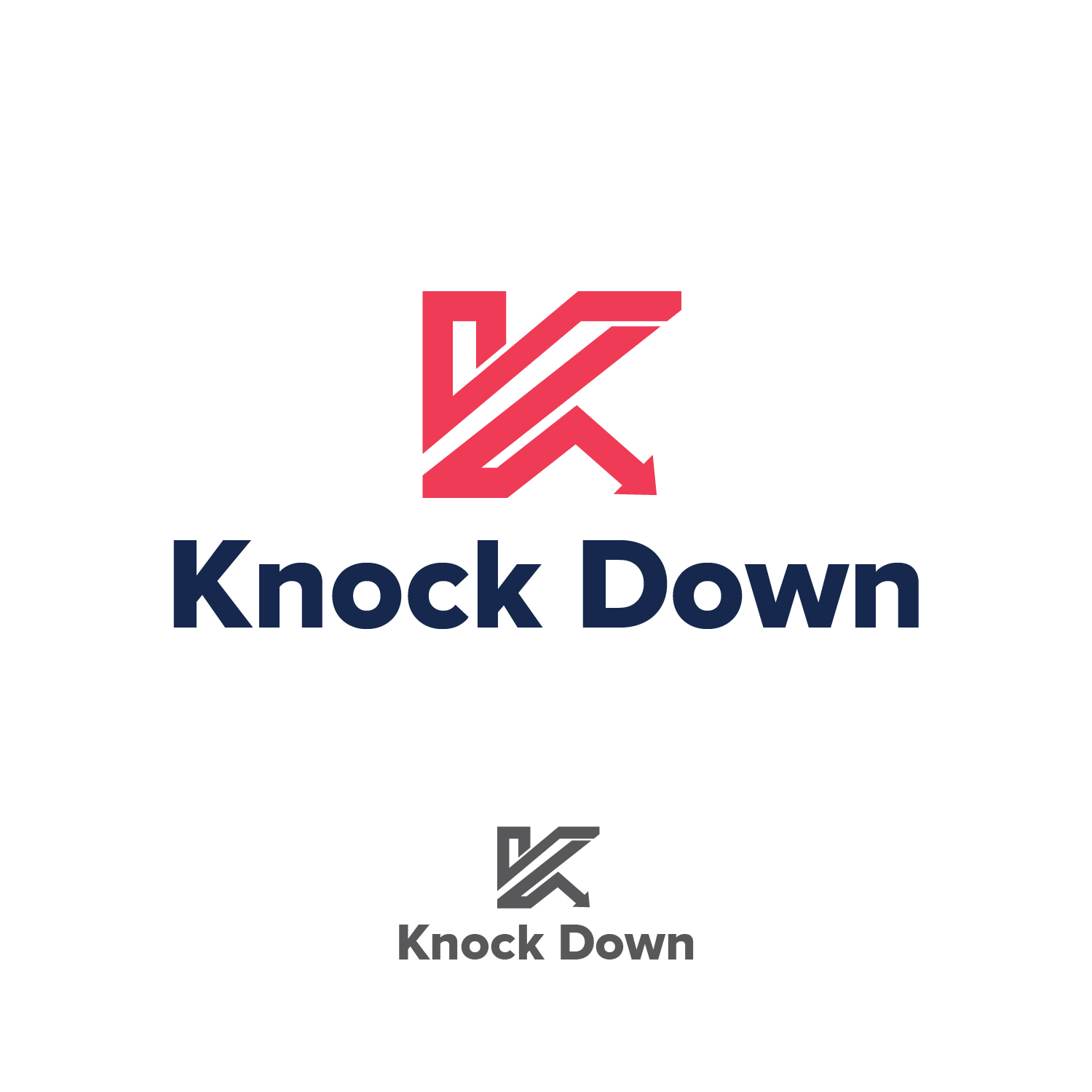 Logo Design by Maxo-Biz for Knock Down | Design #23480139