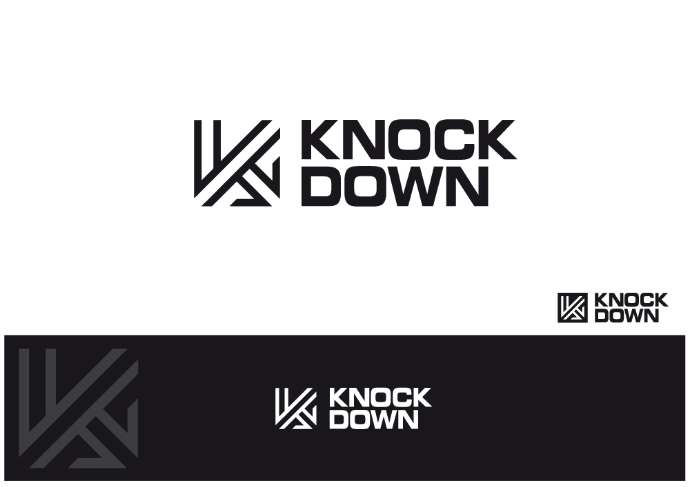 Logo Design by Nigel B for Knock Down | Design #23493909