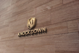 Logo Design by monmon for Knock Down | Design: #23487488