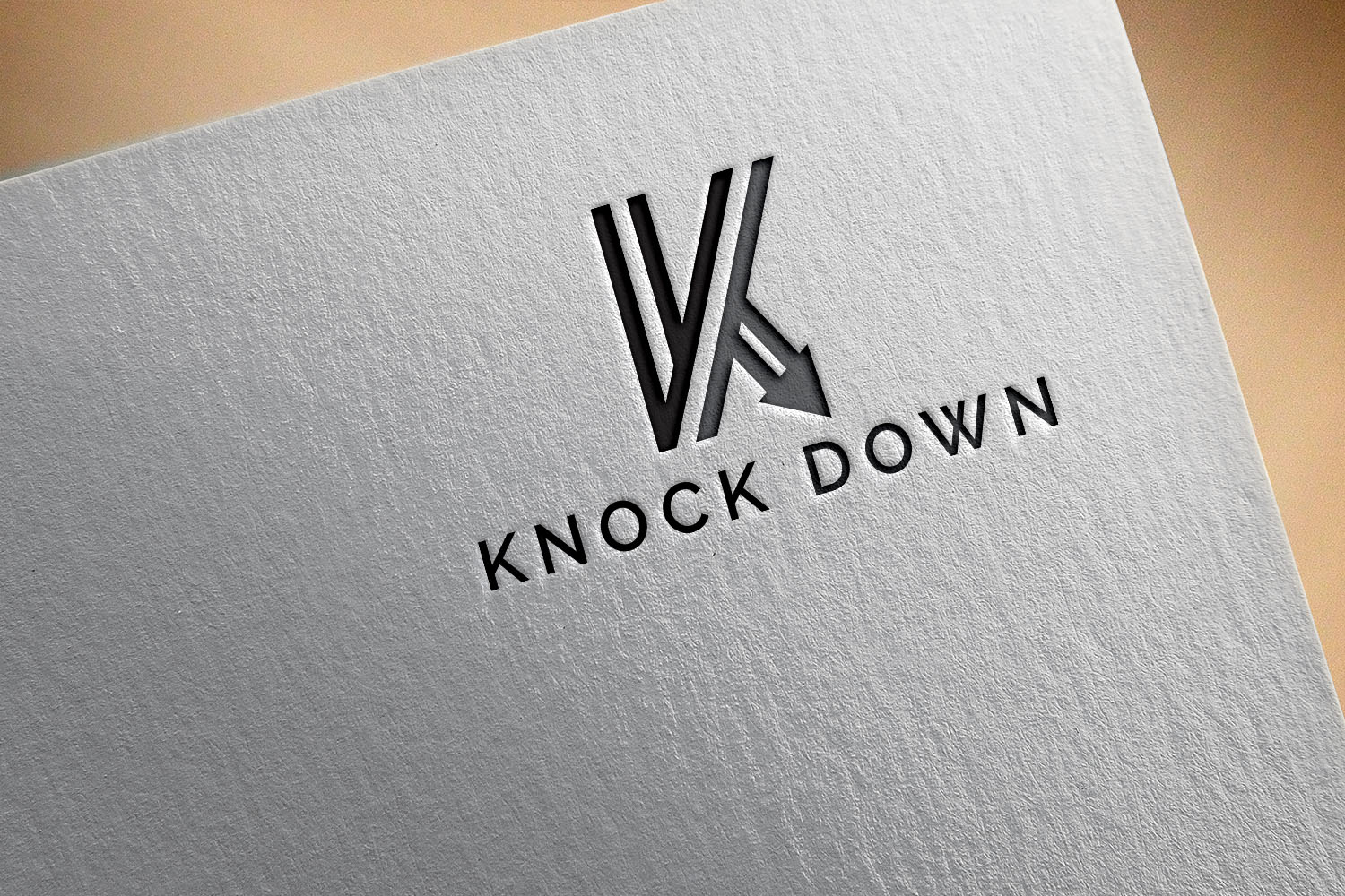 Logo Design by Ochieng for Knock Down | Design #23481039