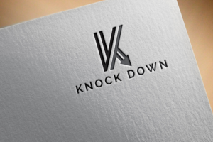 Knock Down | Logo Design by Ochieng