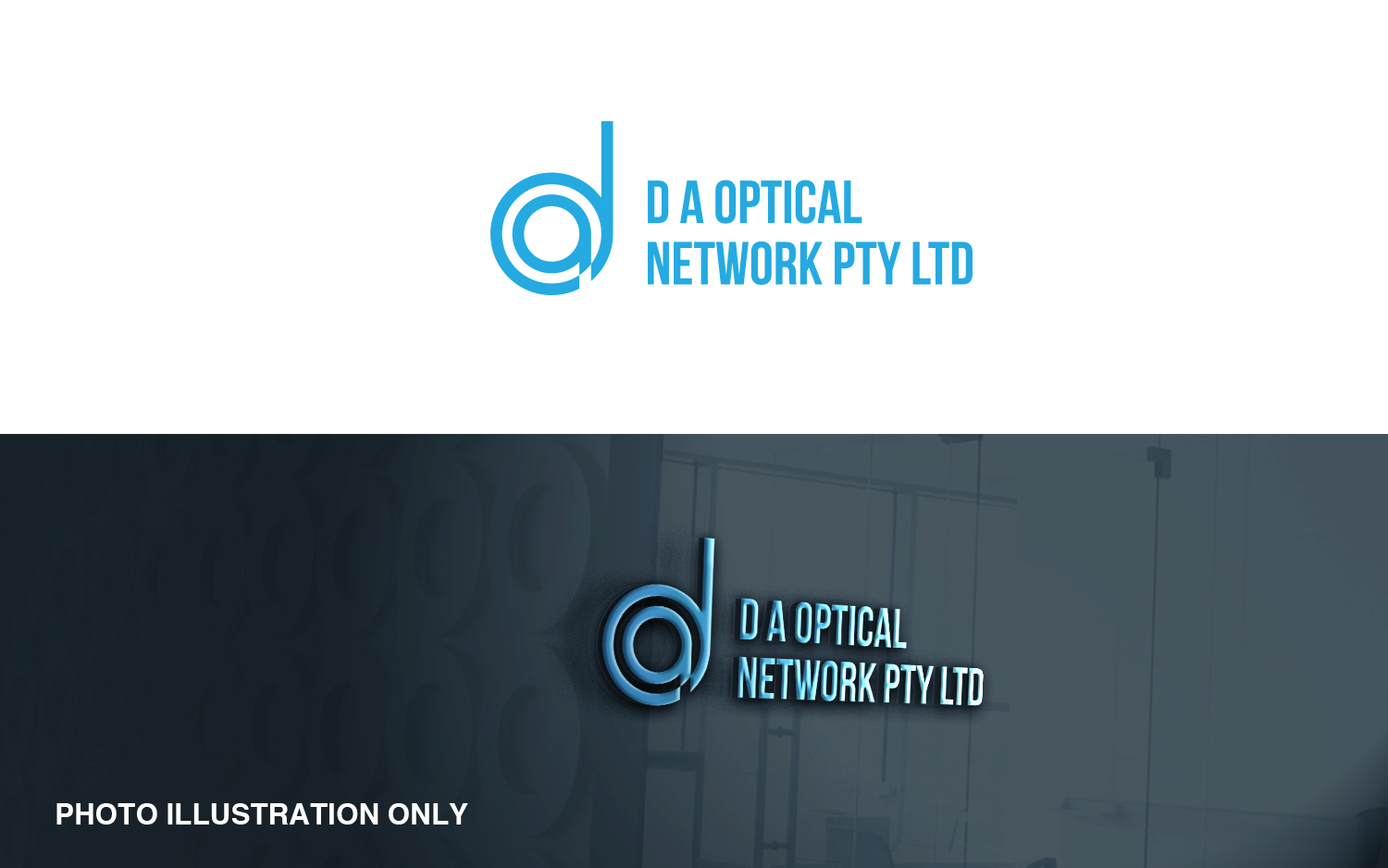 Logo Design by MT for D A Optical Network Pty Ltd | Design #23493102