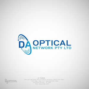 Logo Design by MG.graphics for D A Optical Network Pty Ltd | Design: #23530009