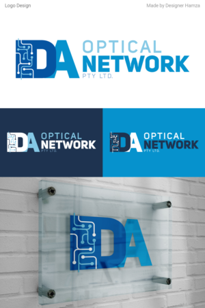 D A Optical Network Pty Ltd | Logo Design by Designer Hamza