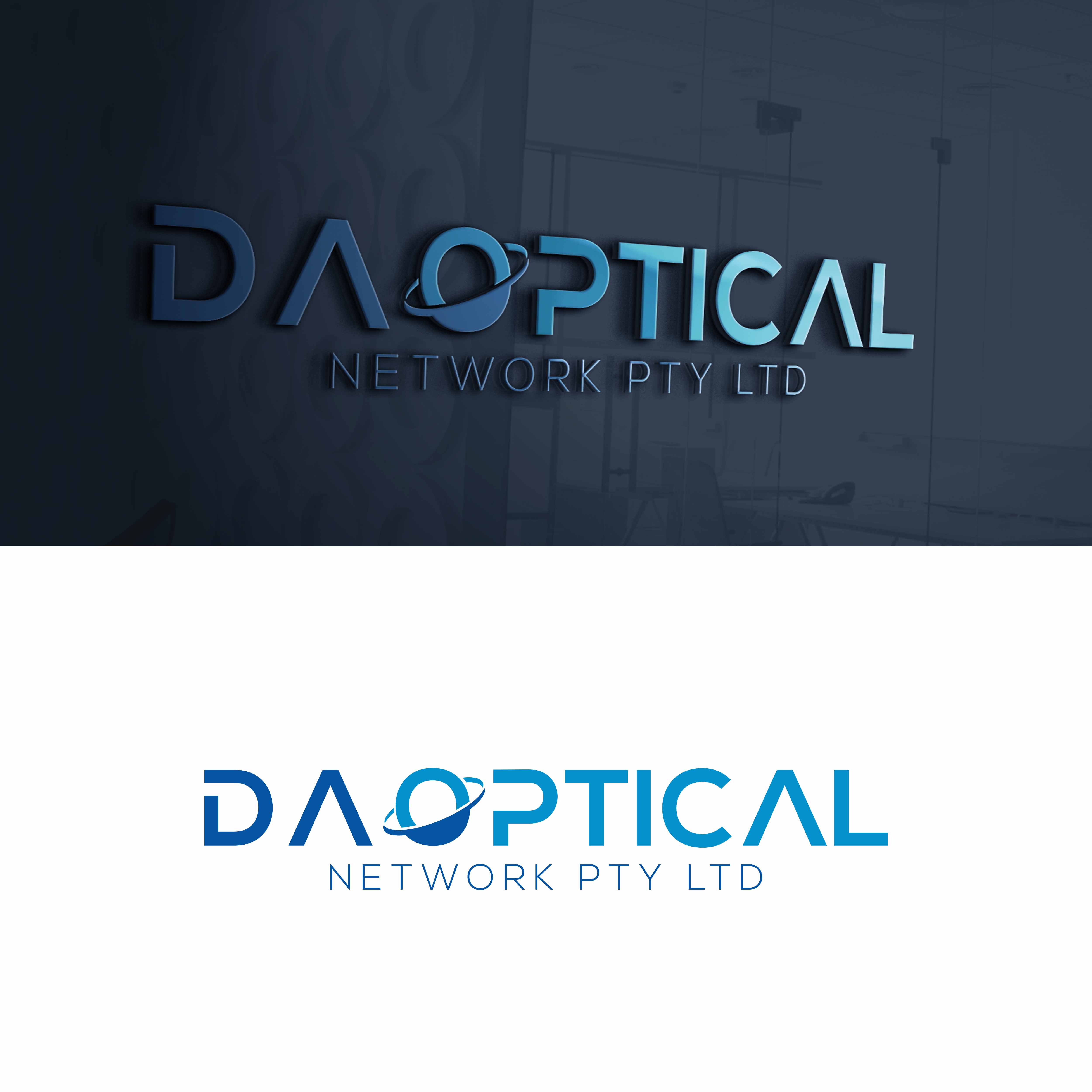 Logo Design by Muhammad Saaed for D A Optical Network Pty Ltd | Design #23487495