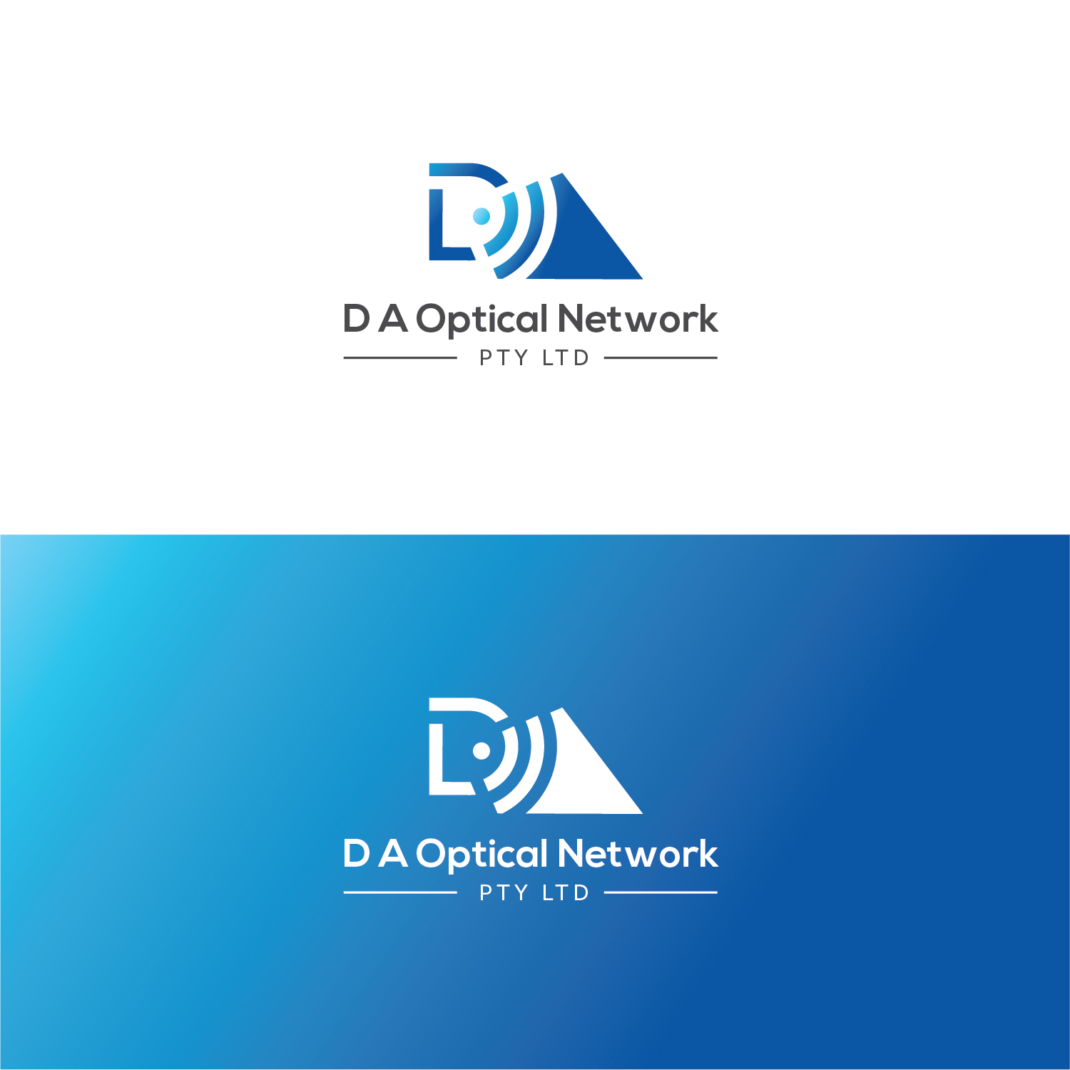 Logo Design by Muhammad Imran 3 for D A Optical Network Pty Ltd | Design #23496251