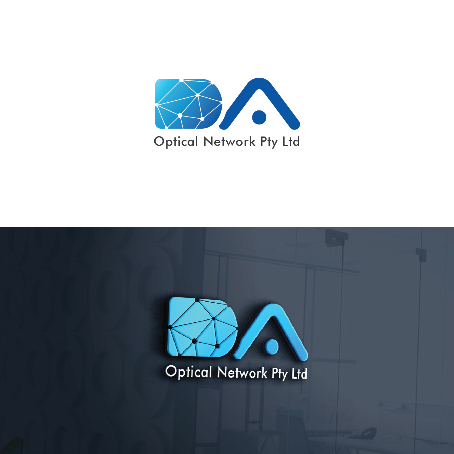 Diseño de Logo por Muhammad Imran 3 para D A Optical Network Pty Ltd | Diseño #23496252