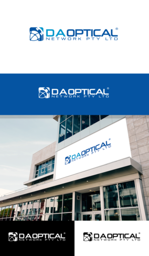 Logo Design by creativerhythm for D A Optical Network Pty Ltd | Design: #23542249