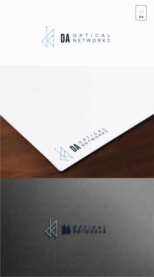 Diseño de Logo por IMilenovic para D A Optical Network Pty Ltd | Diseño #23487931