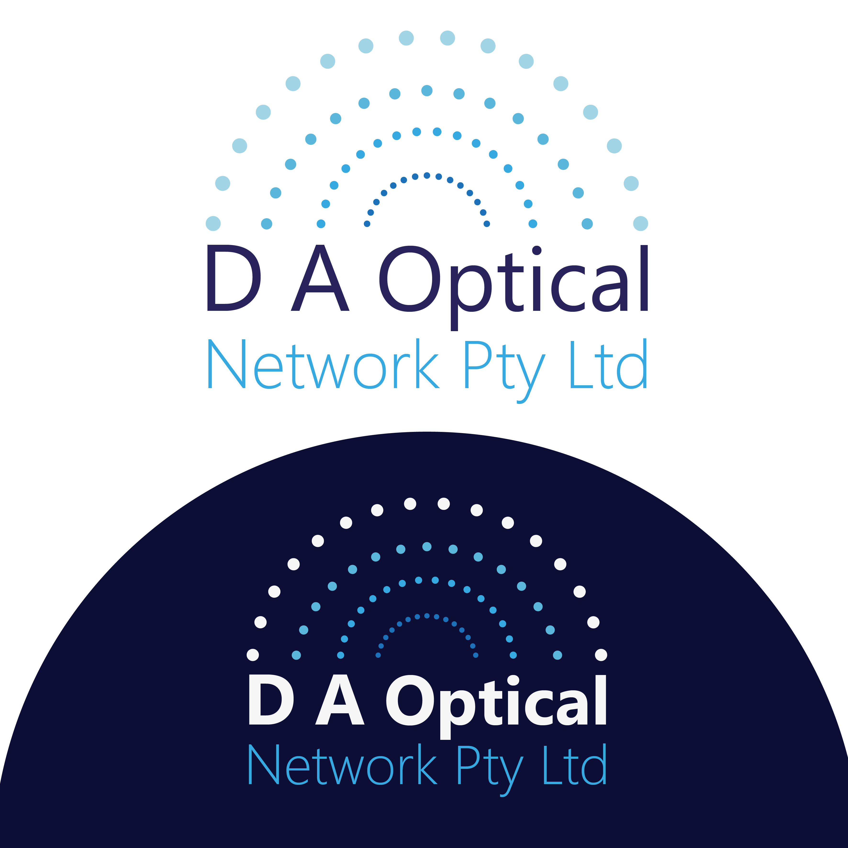 Logo Design by Mintgruen for D A Optical Network Pty Ltd | Design #23540031