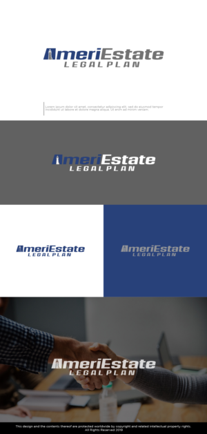 AmeriEstate Legal Plan, Inc. | Logo Design by Kim Ji