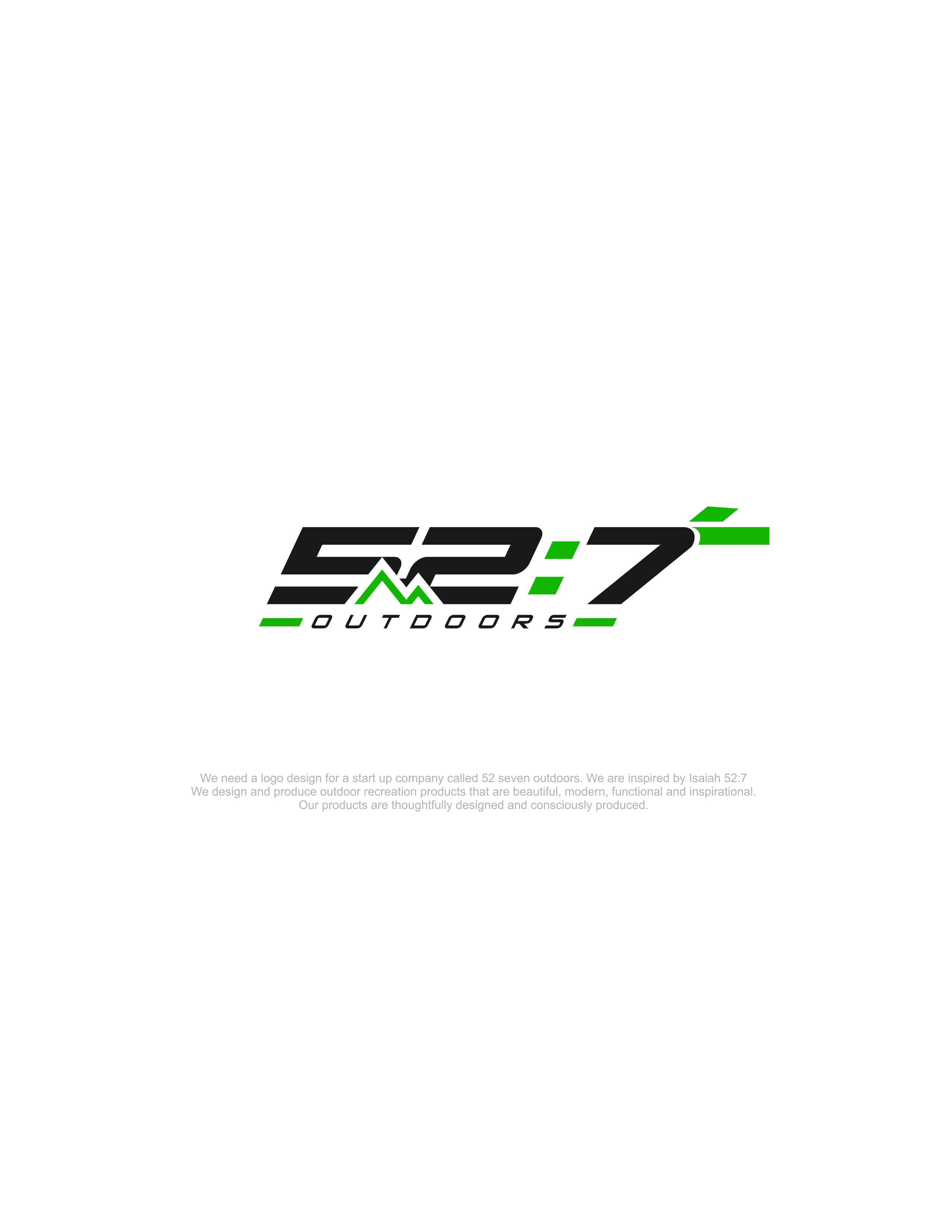 Logo-Design von alok bhopatkar für 52seven outdoors | Design #23574168