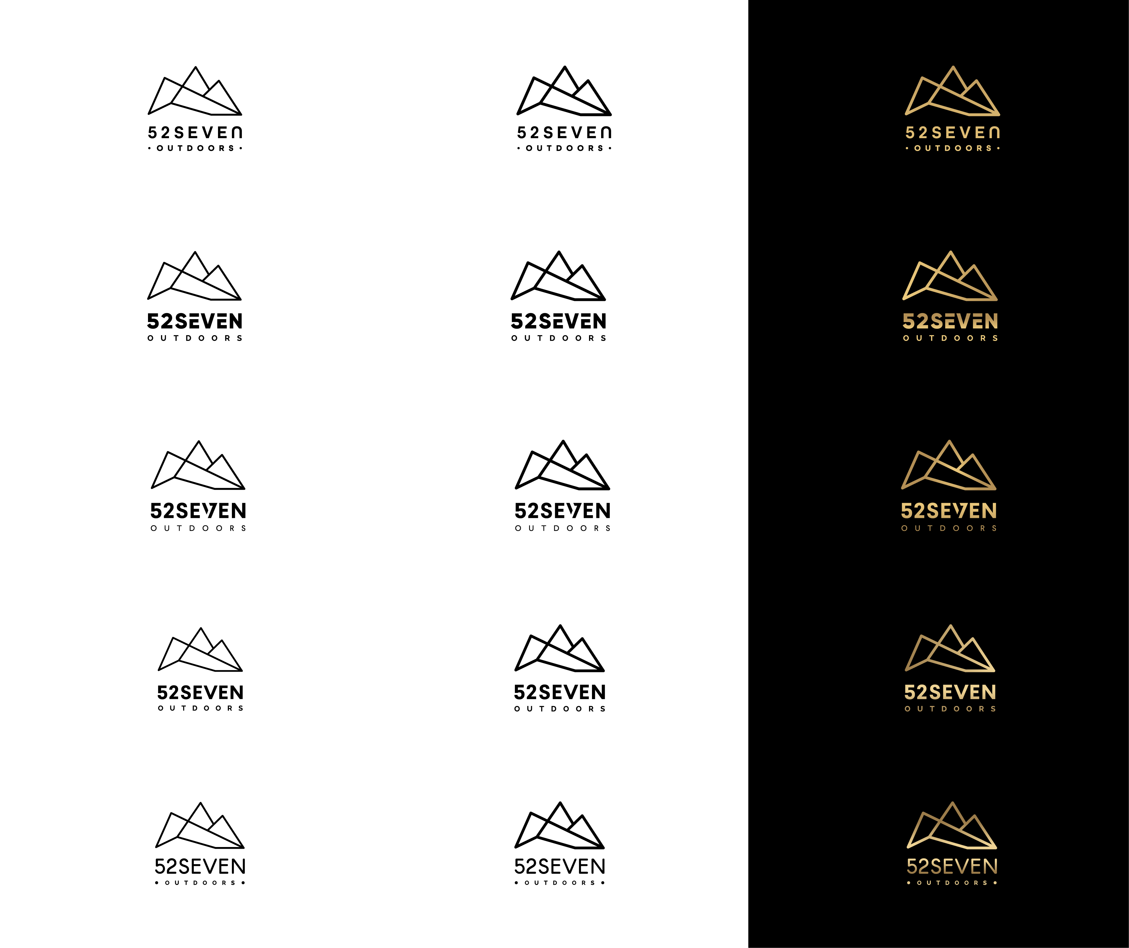 Logo-Design von Ezgi Kilavuz für 52seven outdoors | Design #23694526