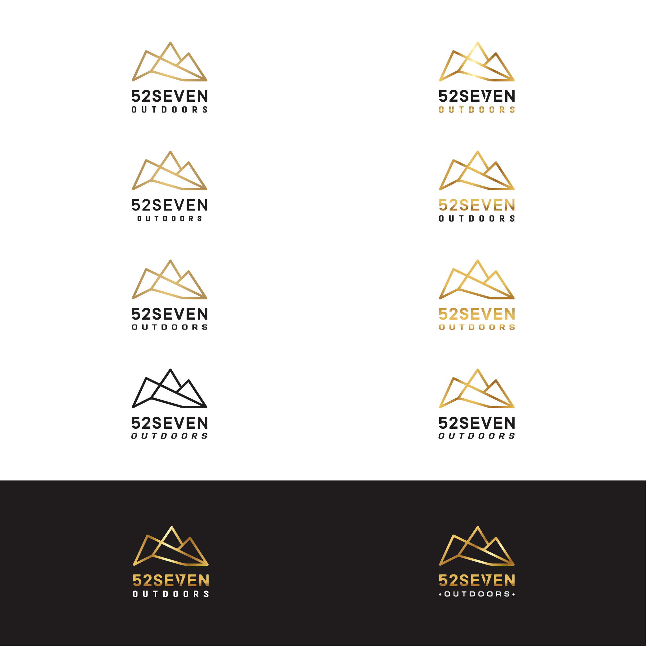 Logo Design by Ezgi Kilavuz for 52seven outdoors | Design #23745147
