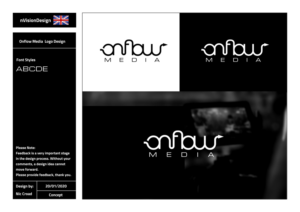 onflow media | Diseño de Logo por nvisiondesign.co.uk