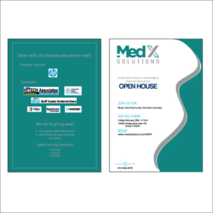 Diseño de Invitación por Nafeesarts para MedX Solutions | Diseño: #23538689