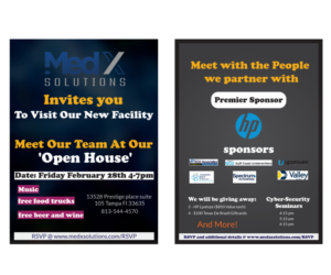 Invitation Design by asif ulab for MedX Solutions | Design #23495912