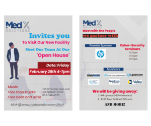 Diseño de Invitación por asif ulab para MedX Solutions | Diseño: #23497566