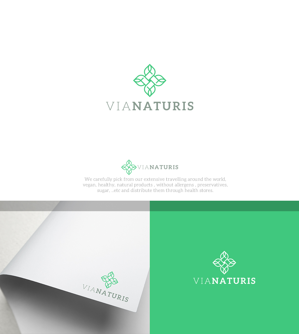 Logo Design by JohnM. for VIA NATURIS SRL | Design #23491919