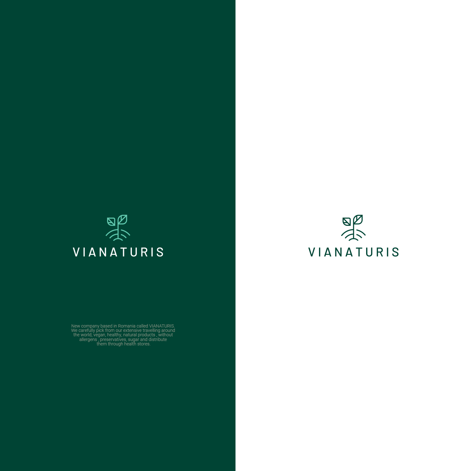 Logo Design by Felipe Moura for VIA NATURIS SRL | Design #23498124