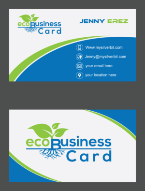 ecoBusinessCard | Logo Design by akterkhadijars
