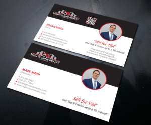 Real Estate Team Needs Business Cards | Business Card Design by Uttom 2