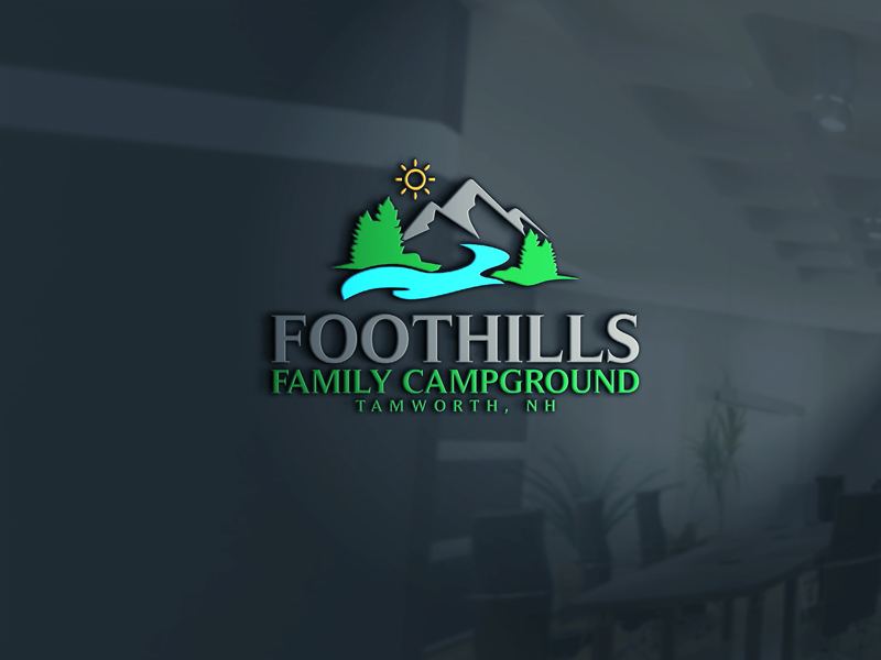 Logo-Design von smooth 3 für Foothills Family Campground | Design: #23538700