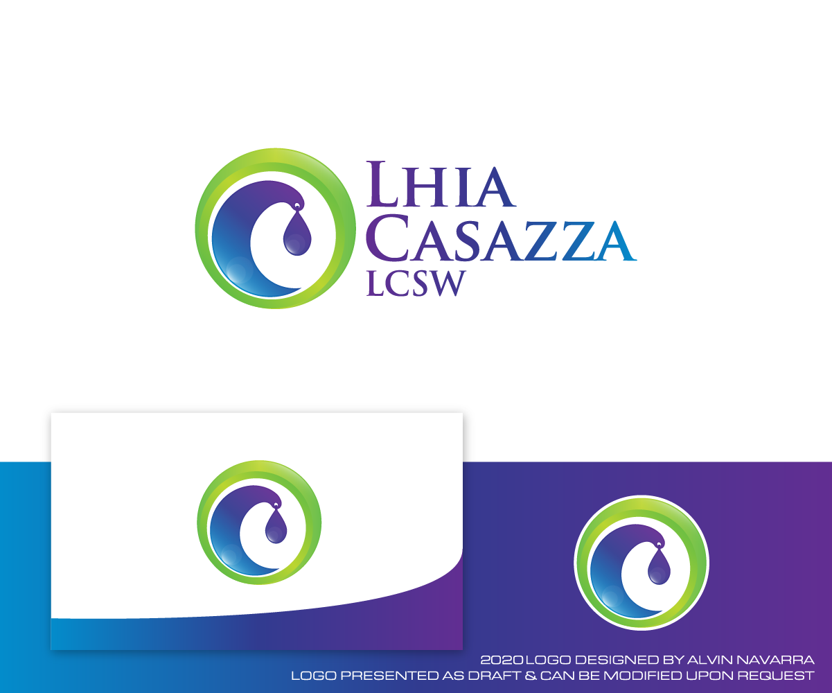 Logo Design by alvinnavarra for Lhia Casazza, LCSW | Design #23486143