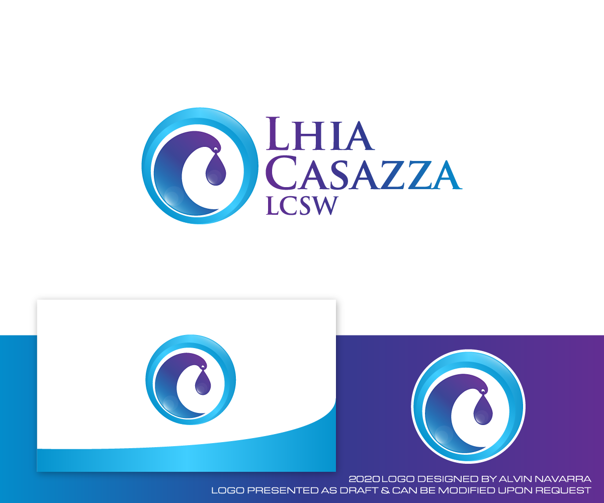 Logo Design by alvinnavarra for Lhia Casazza, LCSW | Design #23486149
