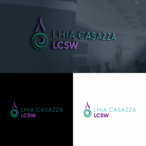Lhia Casazza, LCSW | Diseño de Logo por ZiangArt_Studio