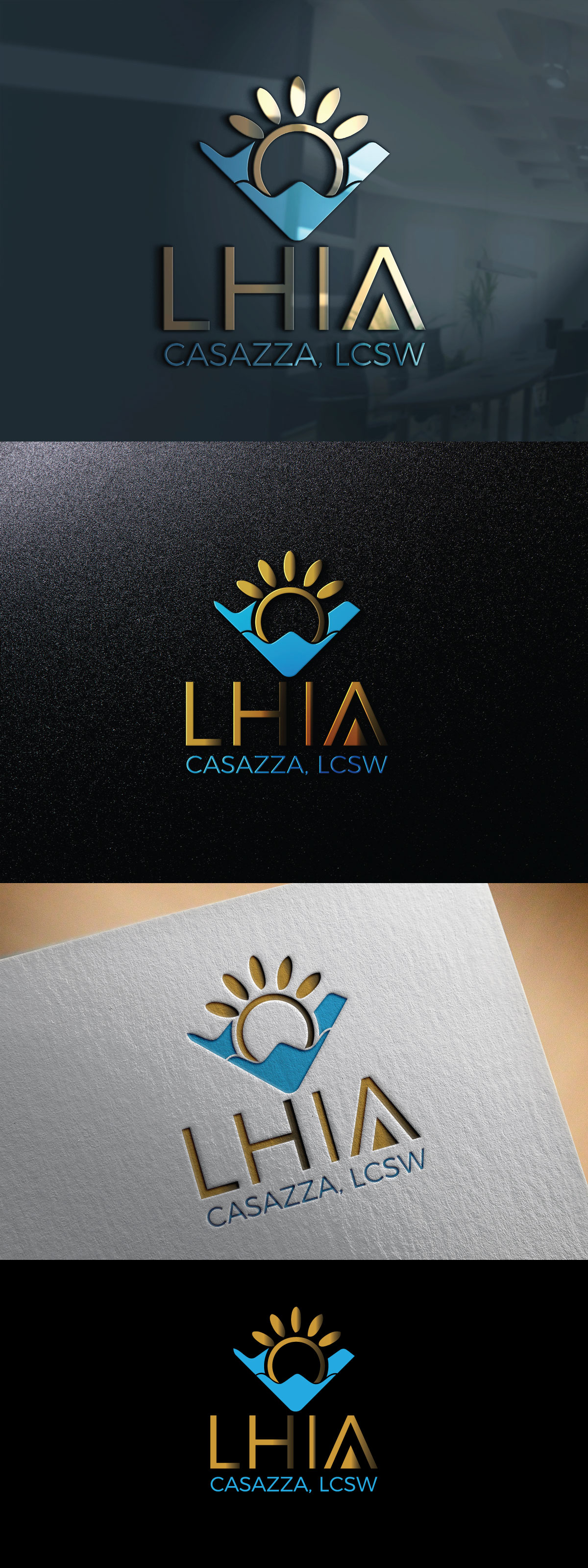 Logo Design by stokes18 for Lhia Casazza, LCSW | Design #23486738