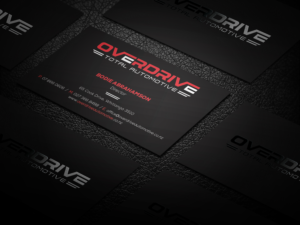 Business card design for Automotive workshop | Business Card Design by WebixBD