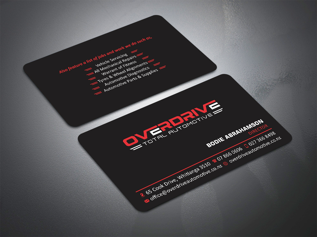 Business Card Design by Dave Paresh for this project | Design #23502808