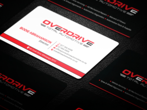Business card design for Automotive workshop | Business Card Design by R.design
