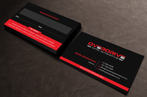Business card design for Automotive workshop | Business Card Design by Uttom 2