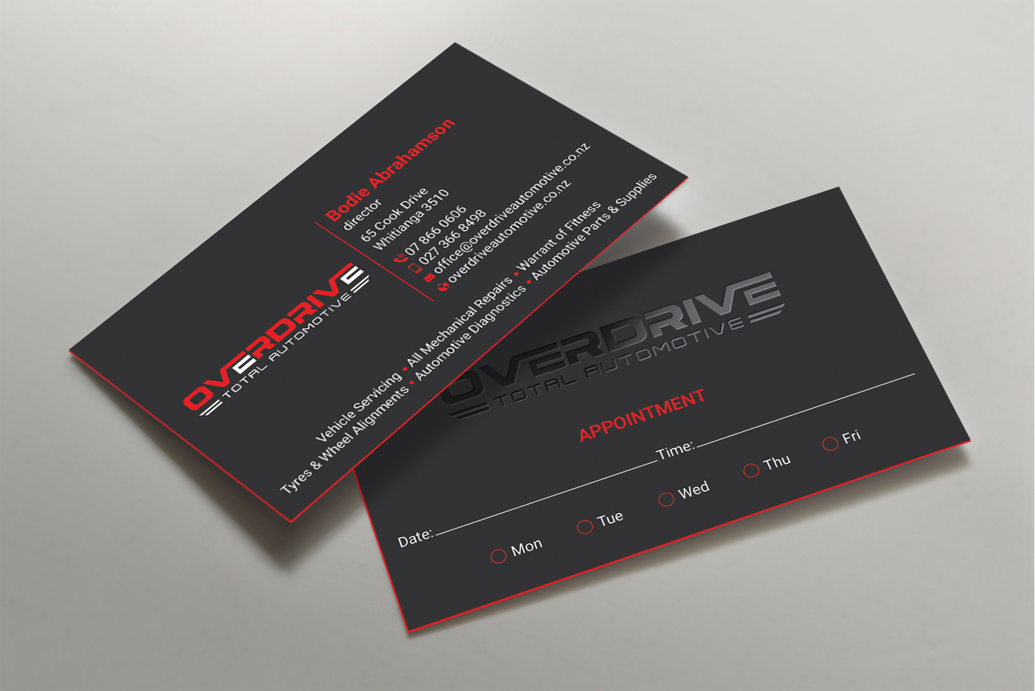 Business Card Design by DesignShout for this project | Design #23485412