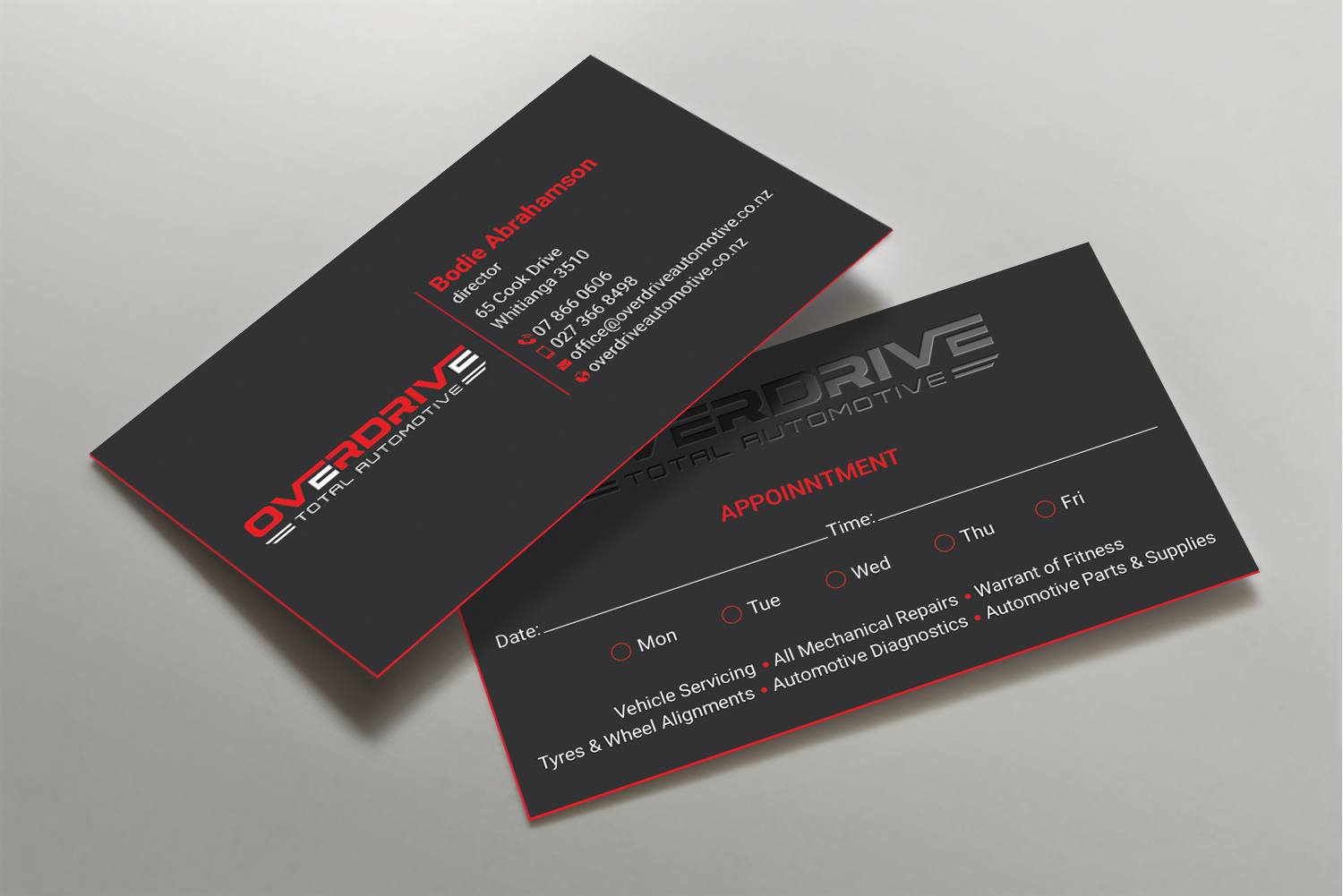 Business Card Design by DesignShout for this project | Design #23485413