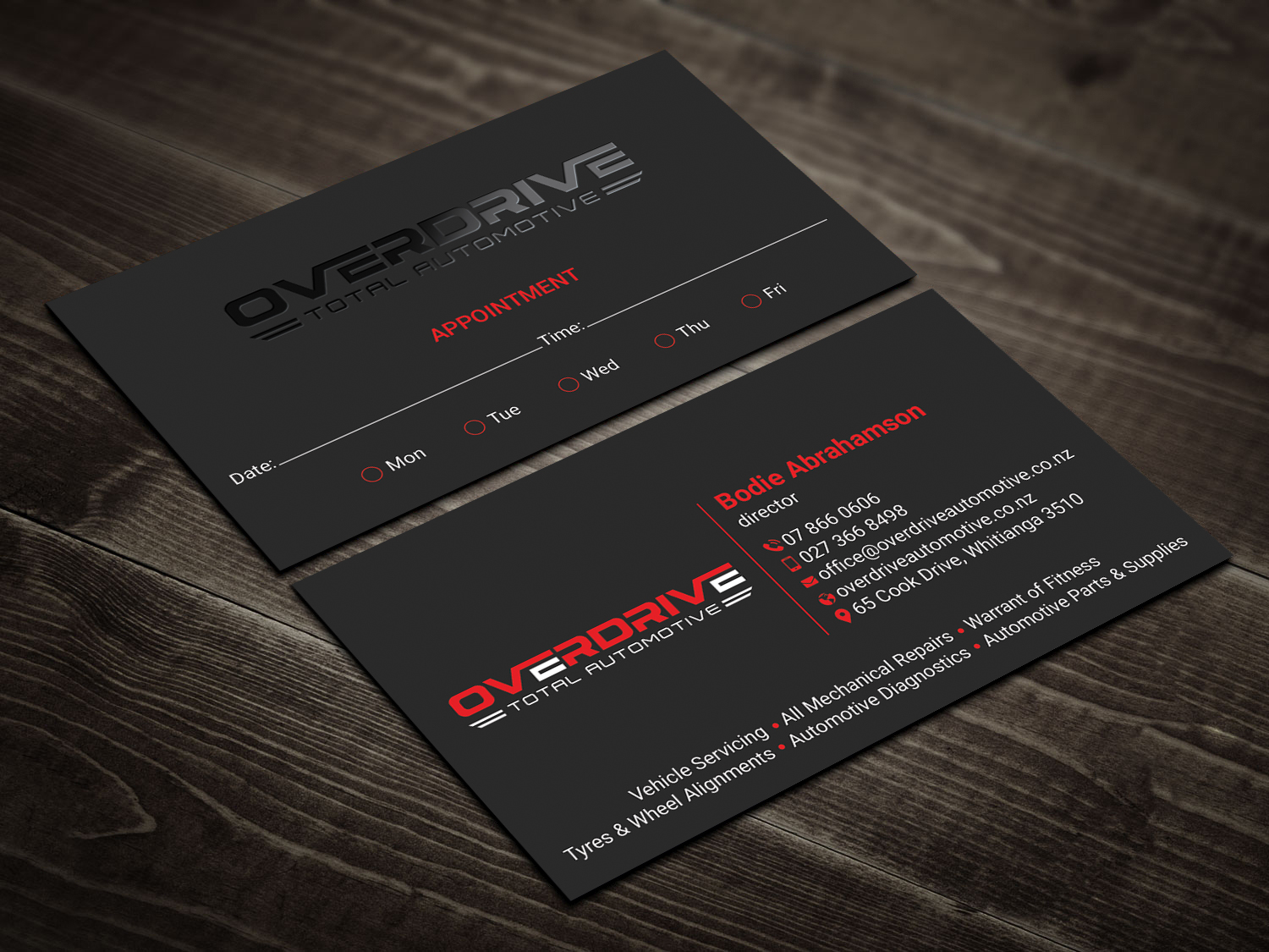 Business Card Design by DesignShout for this project | Design #23486401