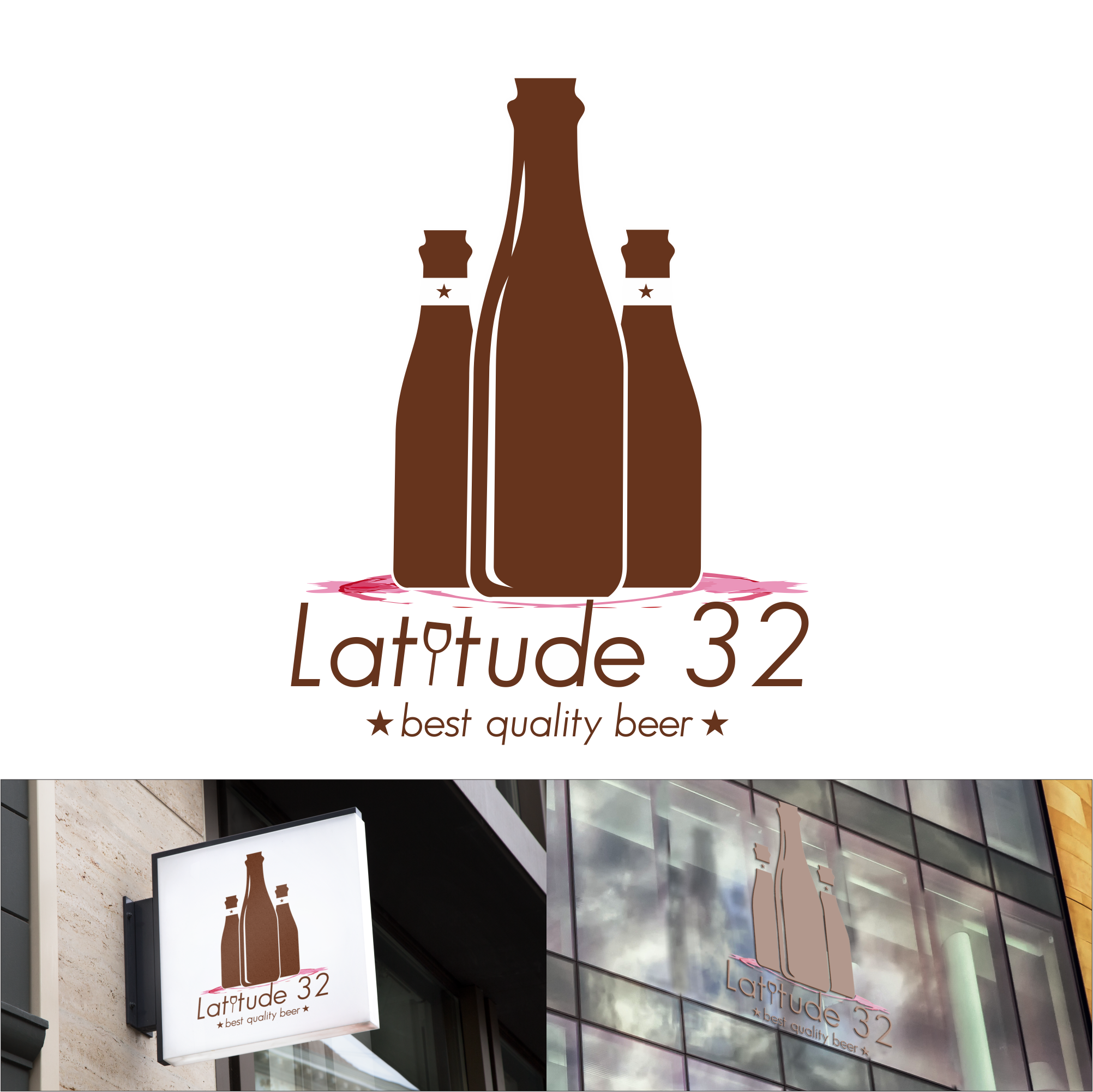 Logo Design by abistaahmad for Latitude 32 | Design #23500209